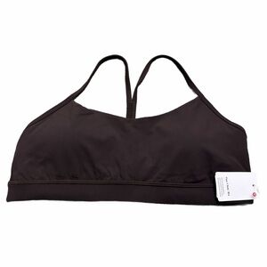 NWT Lululemon Flow Y Bra *Nulu A-C Cup (Sequoia) Size 14